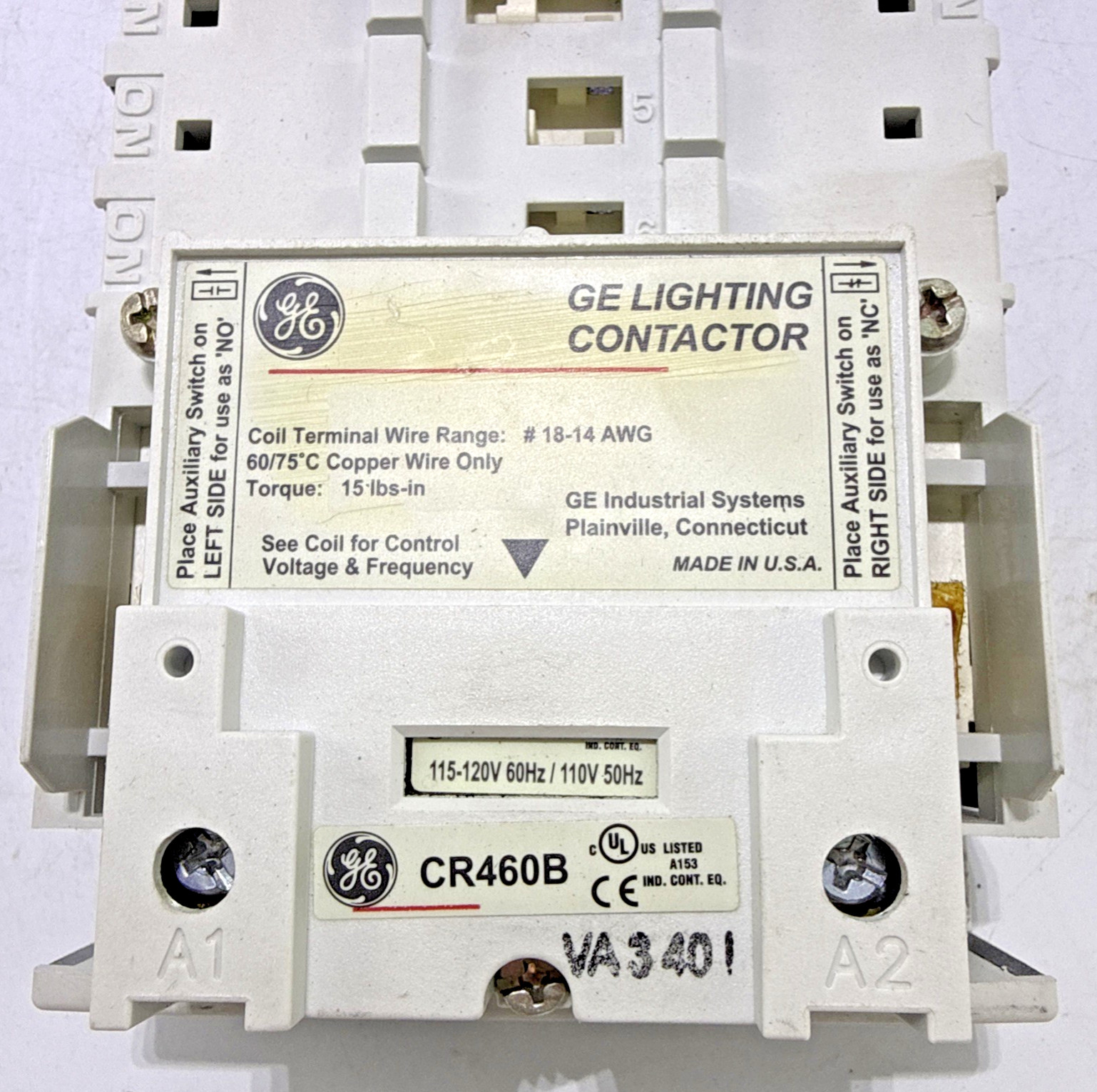 GENERAL ELECTRIC CR463L40AJA