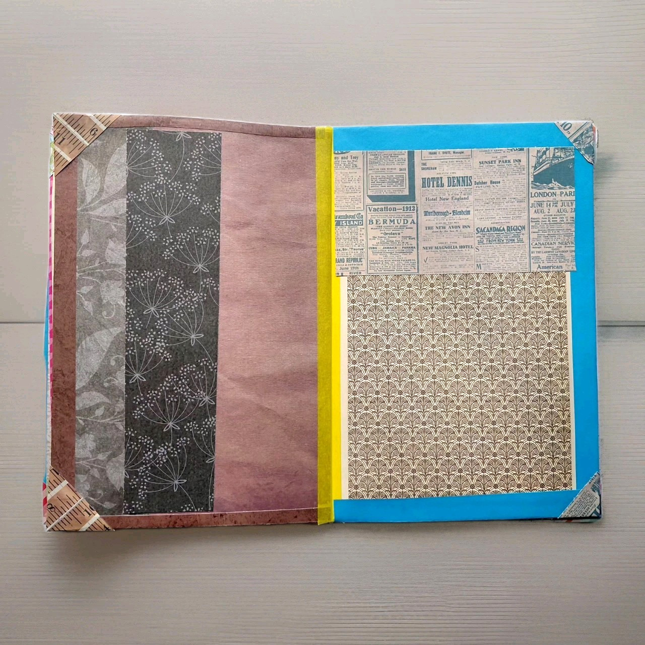 Bespoken Naked Junk Journal 32 Pages OOAK A Month of Your Life Creation
