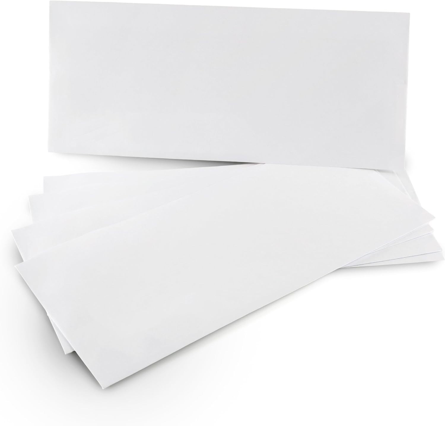 Security Self Seal Envelopes 500 Count White 4.125 x 9.5 Inches Paper Material