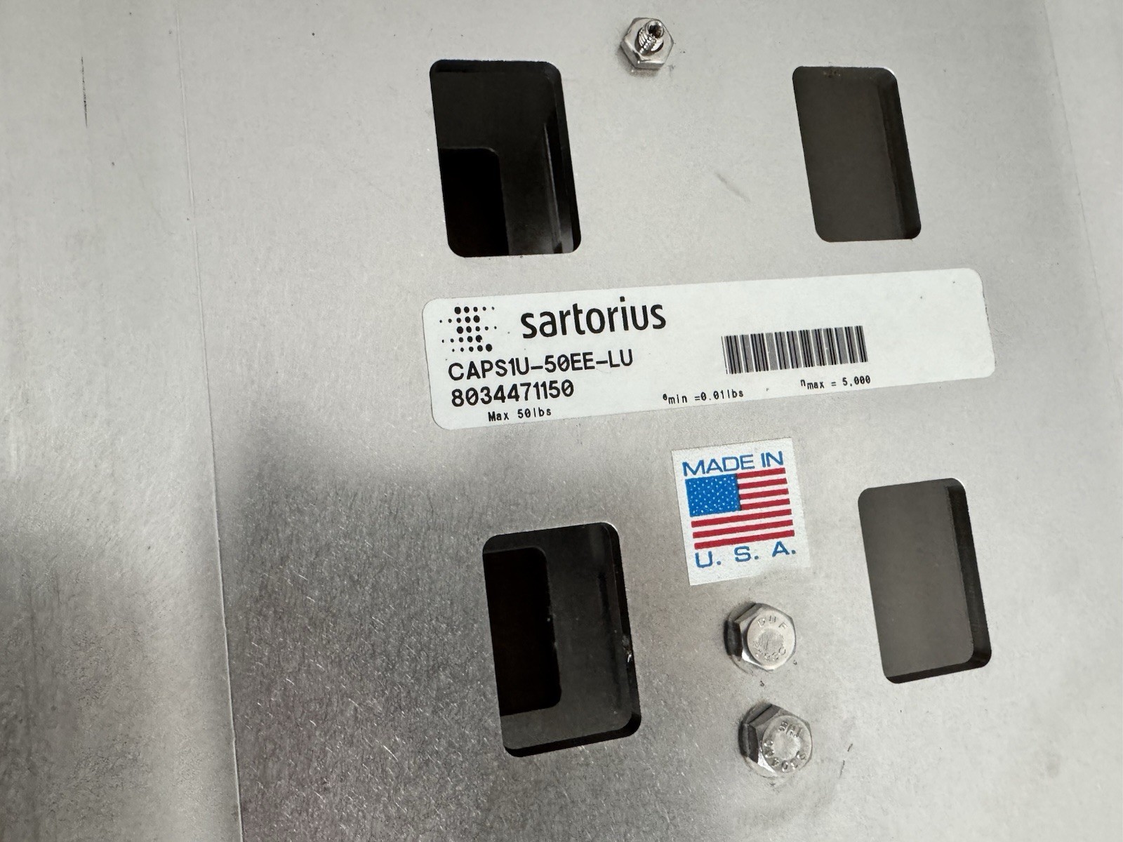 Sartorius Combics 1 Platform Scale. max 30kg CAPS1U-50EE-LU