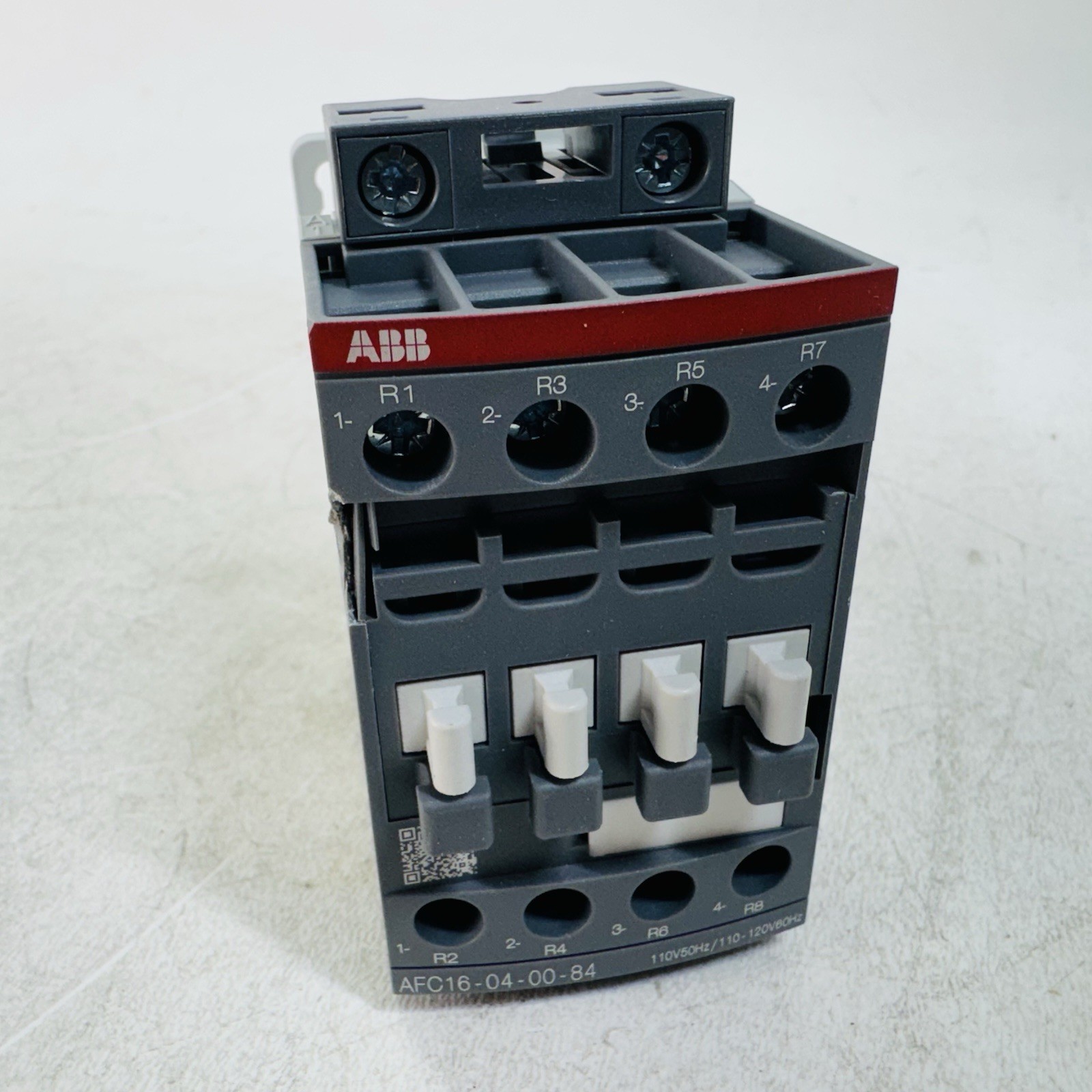 ABB A16-04-00 R84 30A Contactor 110-120V 60Hz 1SBL171101R8400