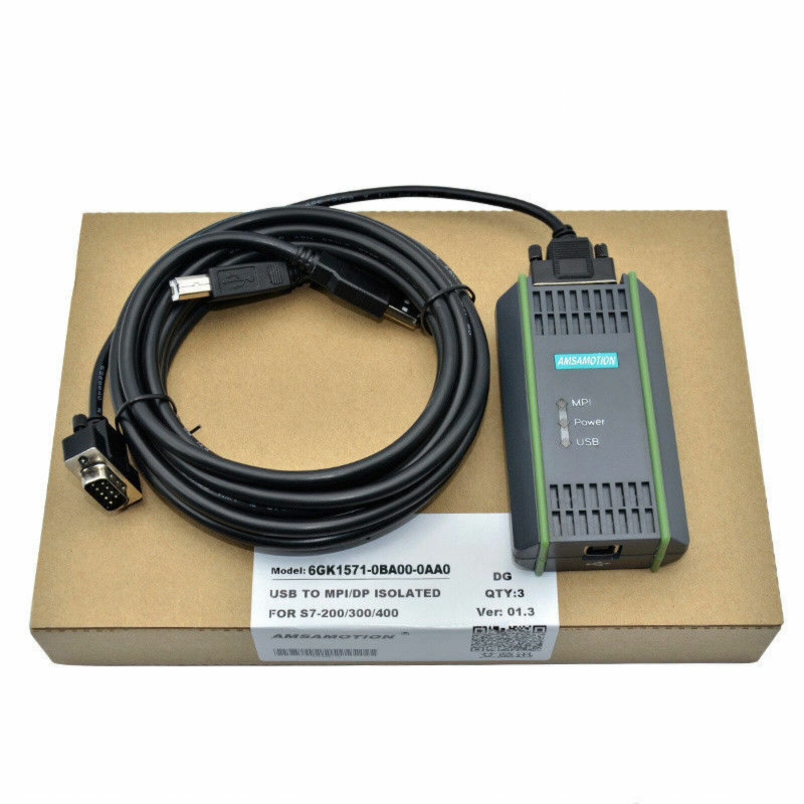 6GK1571-0BA00-0AA0 PC ADAPTER USB A2 Cable For S7-200 S7-300 GK1571-0BA00-0AA0