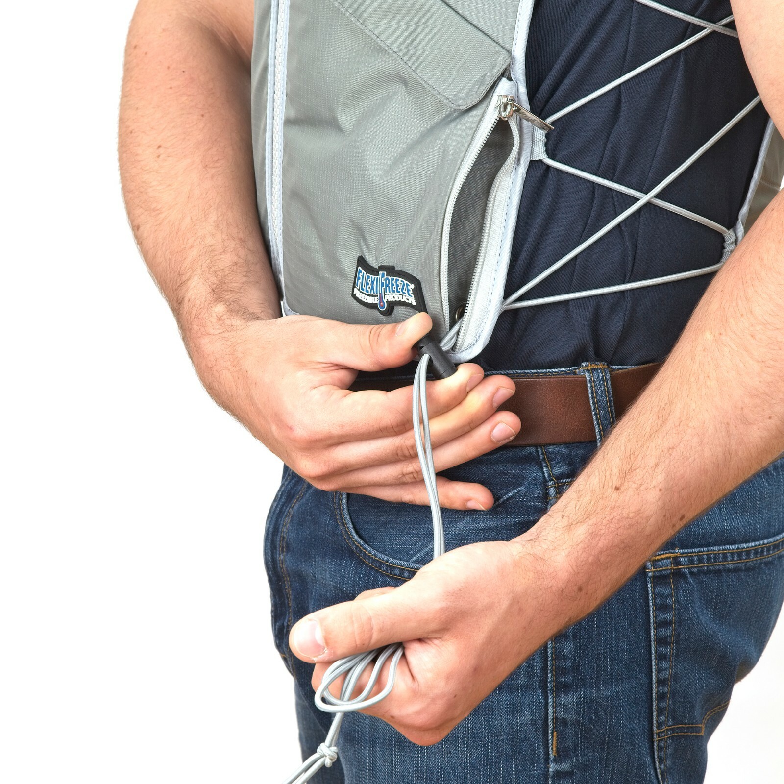FlexiFreeze Ice Vest Pro Series – Personal Cooling Heat Relief (Hi-Vis)