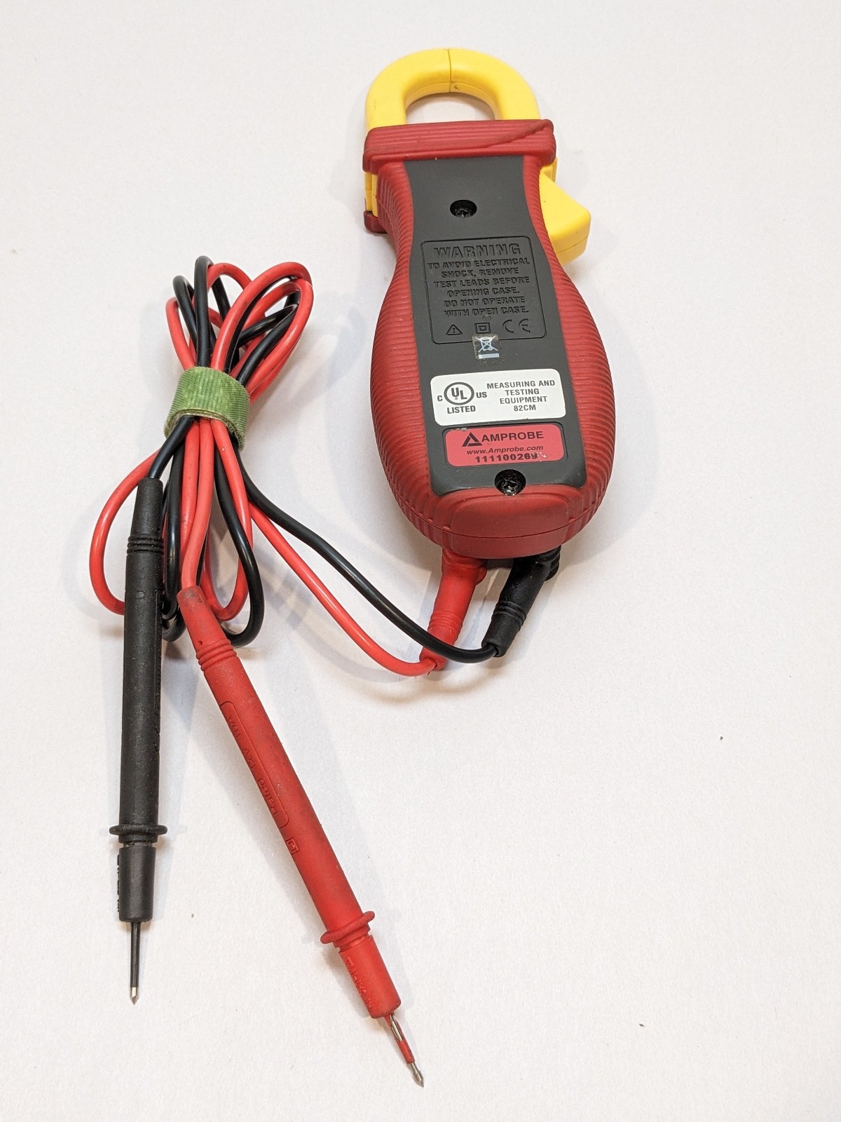 Amprobe ACD-14 TRMS-PLUS Clamp Meter, LCD, 600A, 1.3 In (33mm) Jaw Capacity