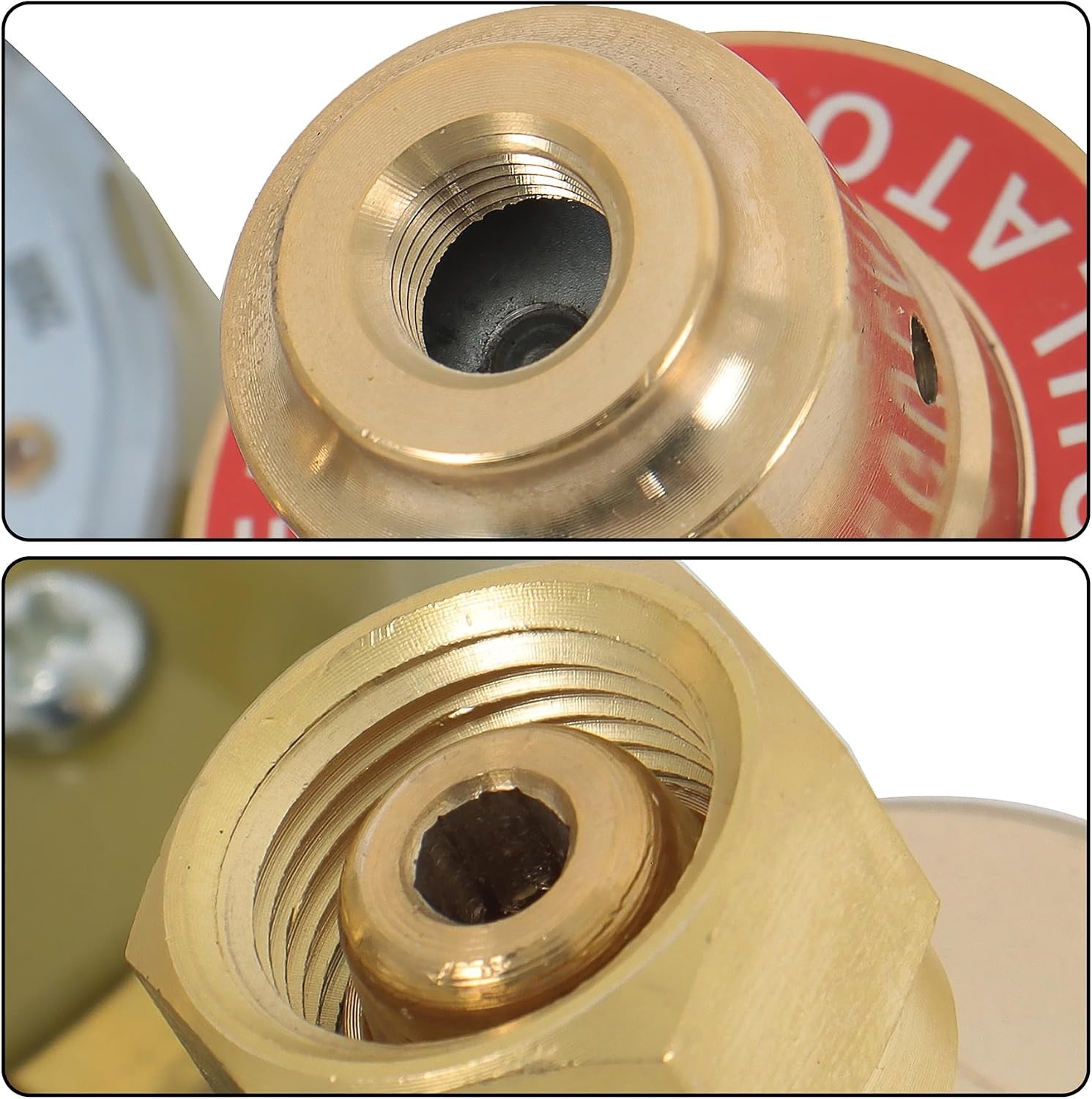 Oxygen Acetylene Gas Regulator Welding Cutting Torch Dual Gauge CGA540 & CGA200