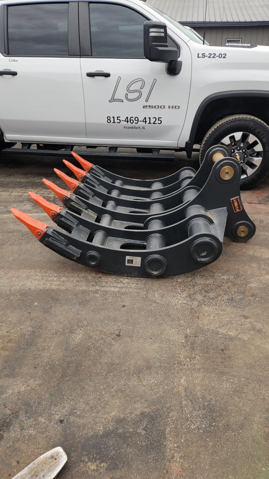 SEVERE DUTY CAT 330 336 DB Linkage Root Rake Excavator Stump Demo 90mm 100mm Pin