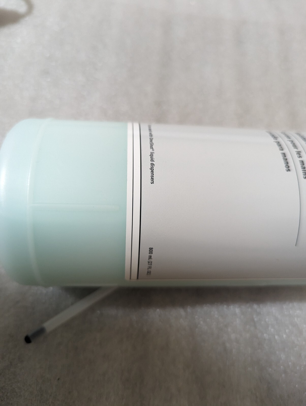 1 Genuine 800ml New Rubbermaid Refill Lotion Hand Soap OneShot Dispenser Green