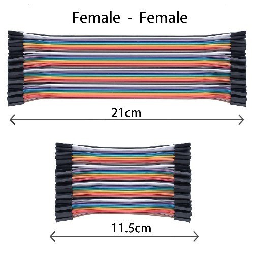 Breadboard Jumper Wires Kit 360pcs 10cm 20cm 30cm Male Female Male Male Female