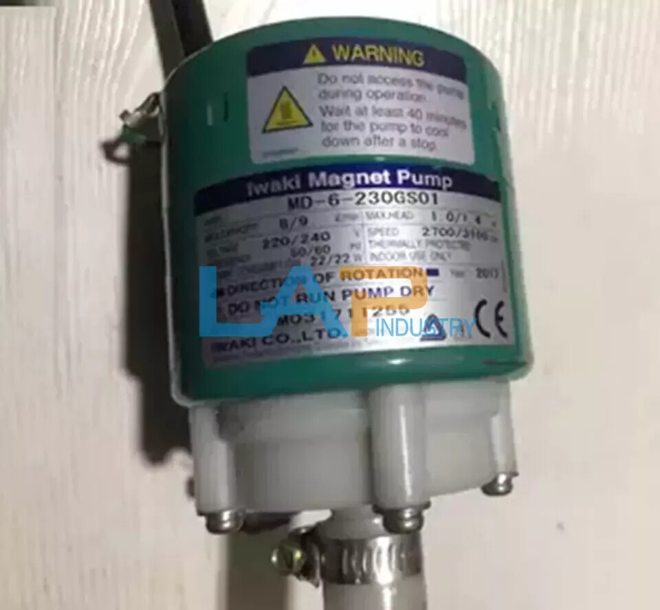 1Pc New IWAKI MD-6-230GS01 Magnetic pump flow rate 11L/min single-phase 220V