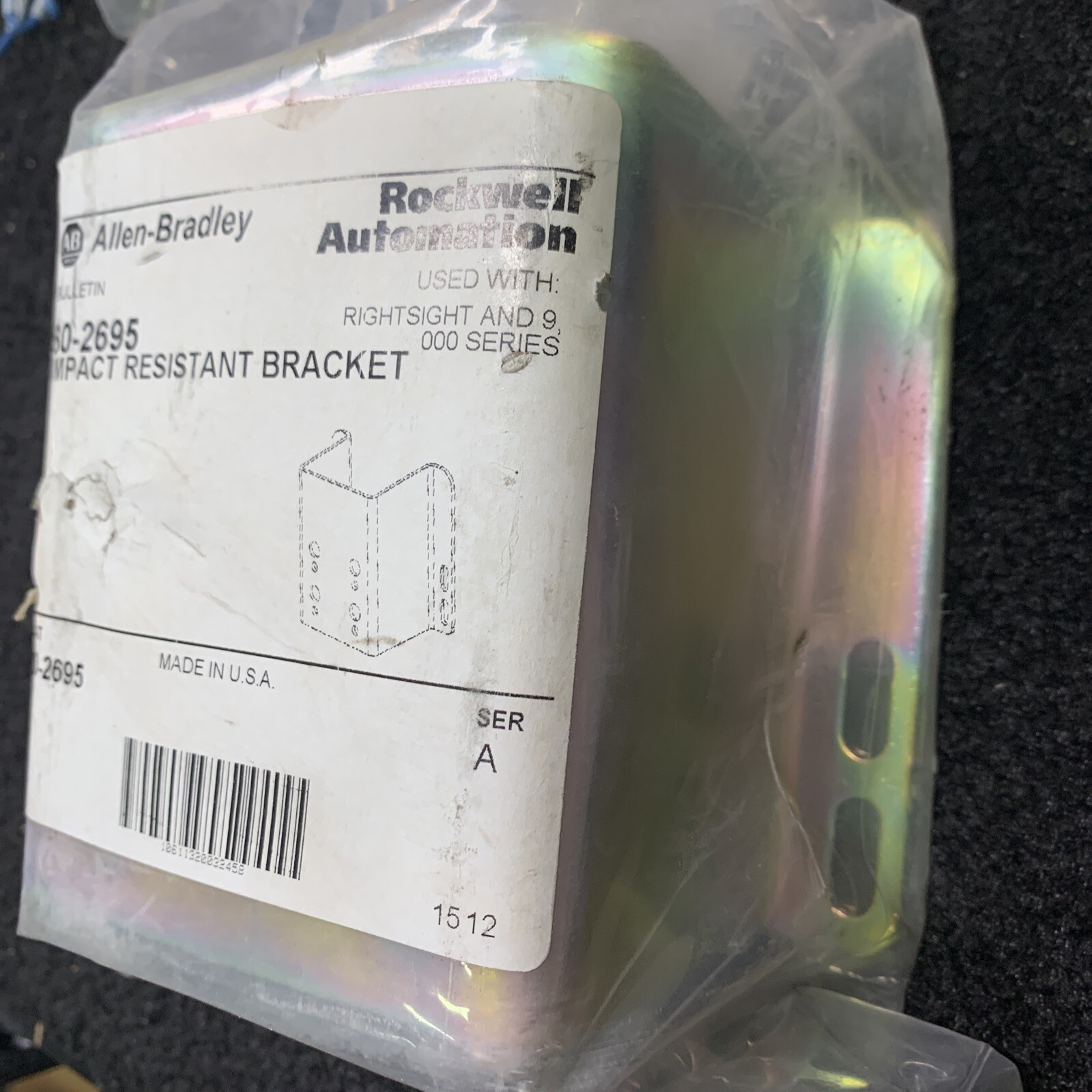 **Up to 12** Allen-Bradley Bulletin 60-2695 Impact Resistant Bracket
