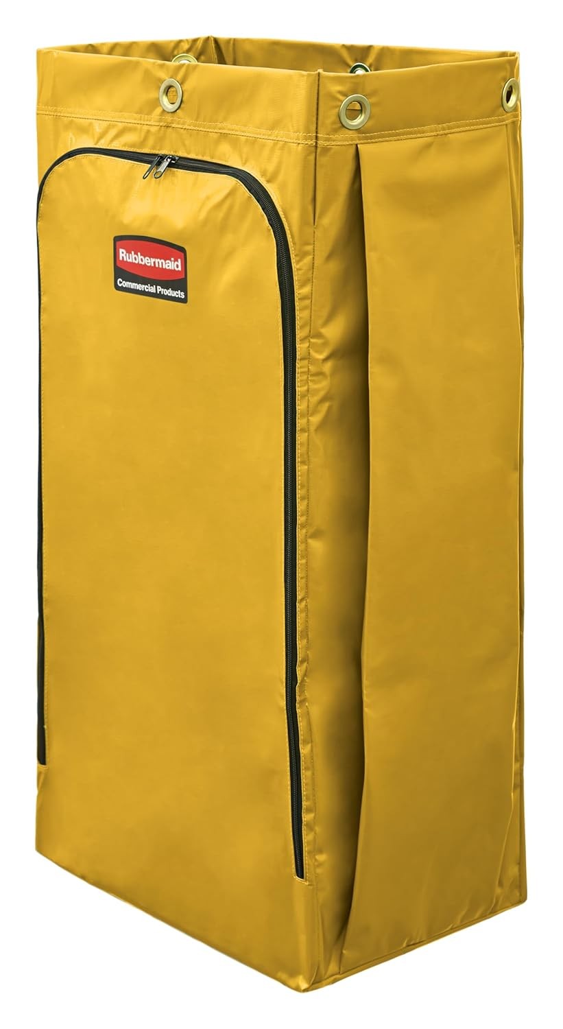 Rubbermaid Commercial High Capacity Vinyl Janitorial Cleaning Cart Bag