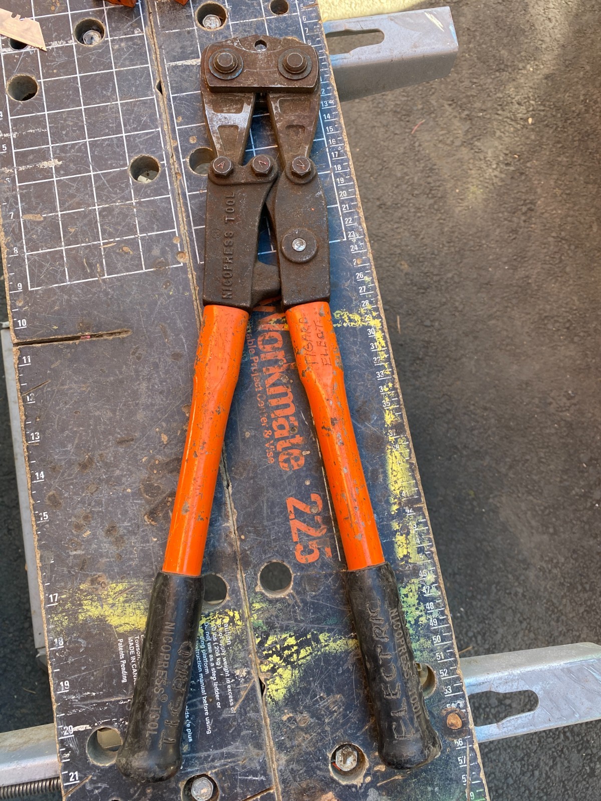 Pre-owned Nicopress Crimping Tool National Telephone Supply Co. 51-M-850