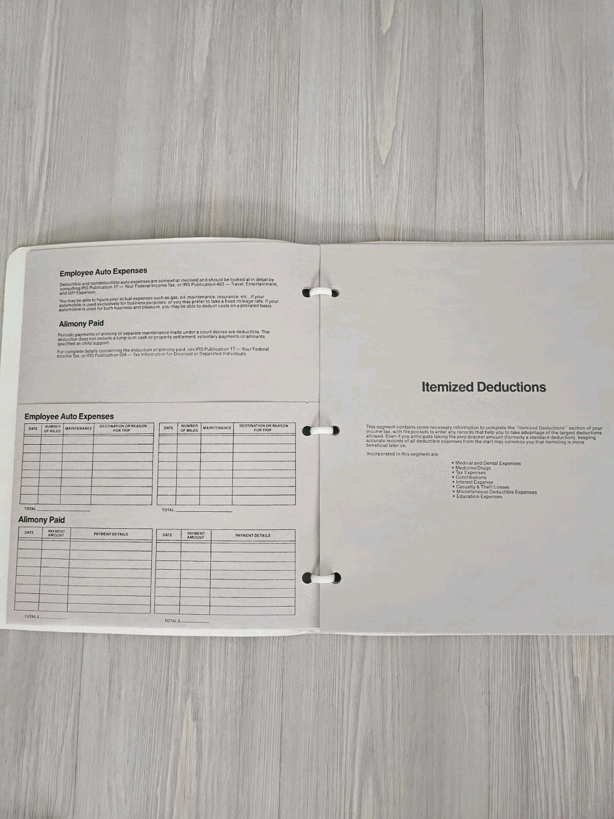 Vintage Mead The System Tax Center Record Unused 1978