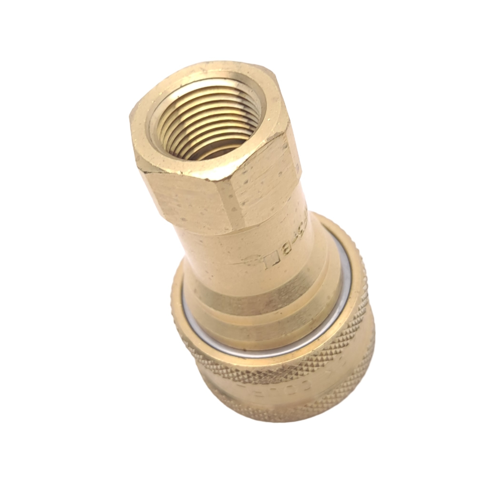 Dixon 3HF3-B ISO-B Poppet Valve Female Quick Coupler, ø3/8in, 3/8 NPTF, 3000 PSI