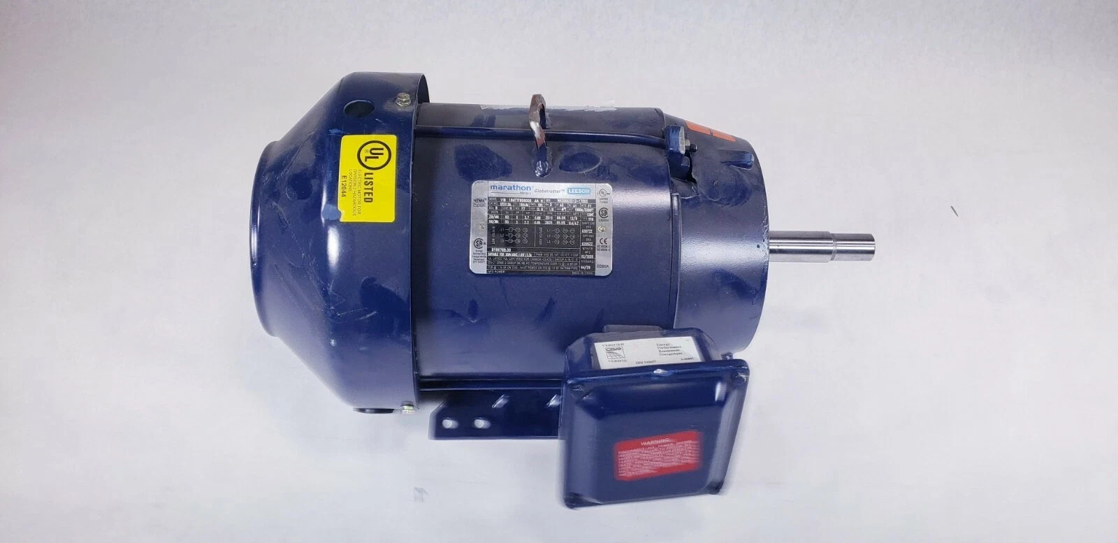 Marathon Motors 184TTFBD6006 Close-Coupled Pump Motor,12.0/6.0A,5 Hp