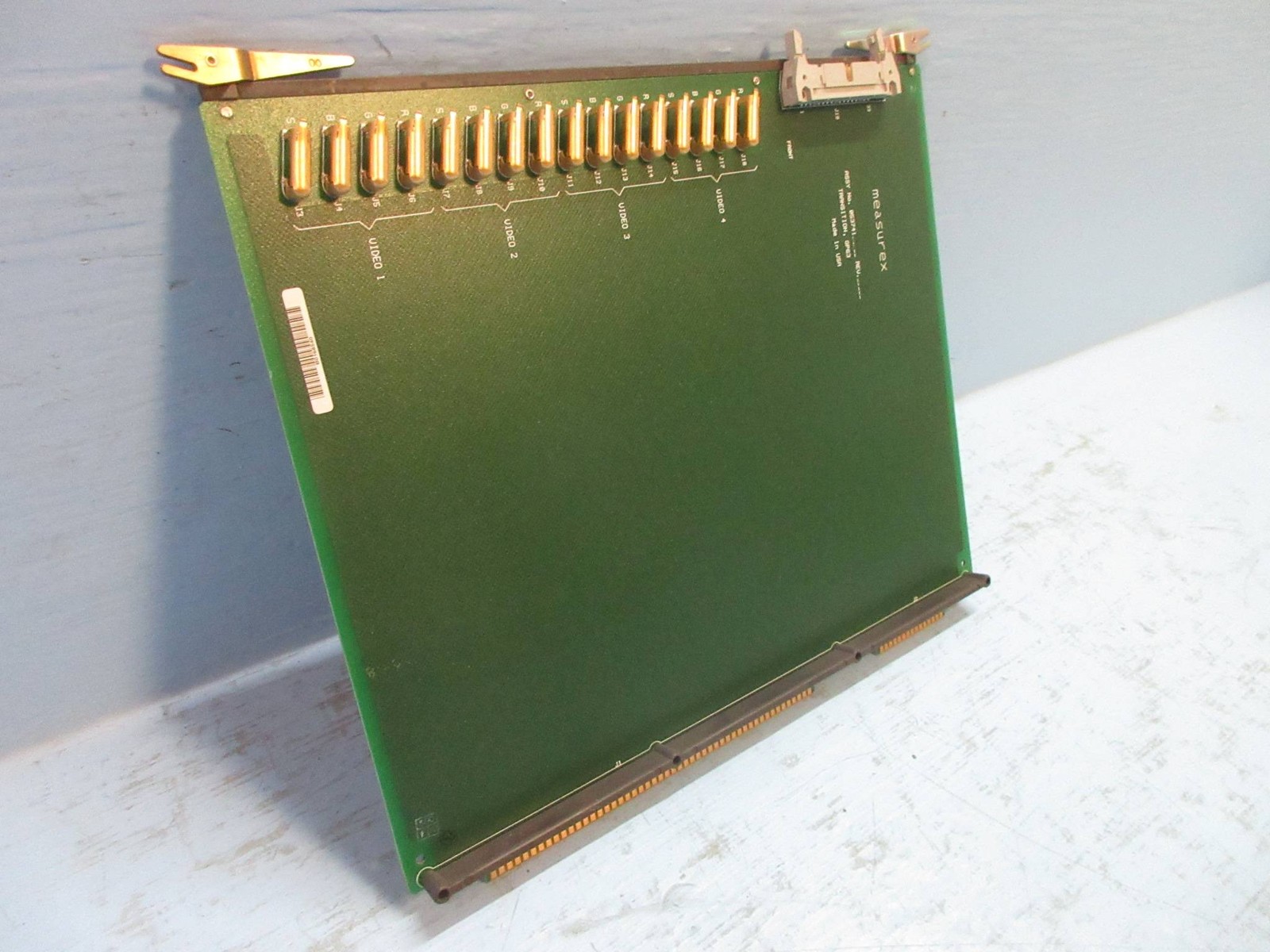 Measurex 05374100 Rev A GP63 Transition Module PLC Board 053741-00 Revision A