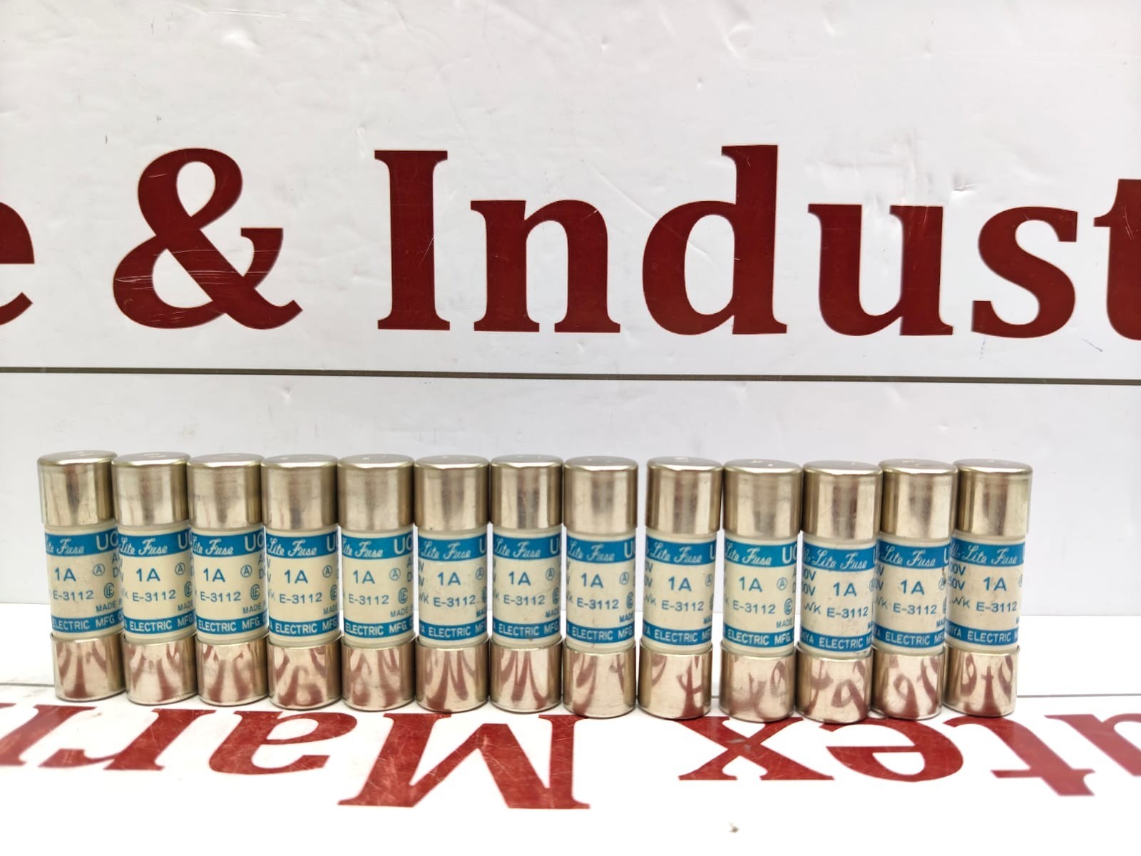 Cello-Lite UC1 1A *LOT OF 13* Fuses AC 500V DC 250V Utsunomiya 1A Japan NEW