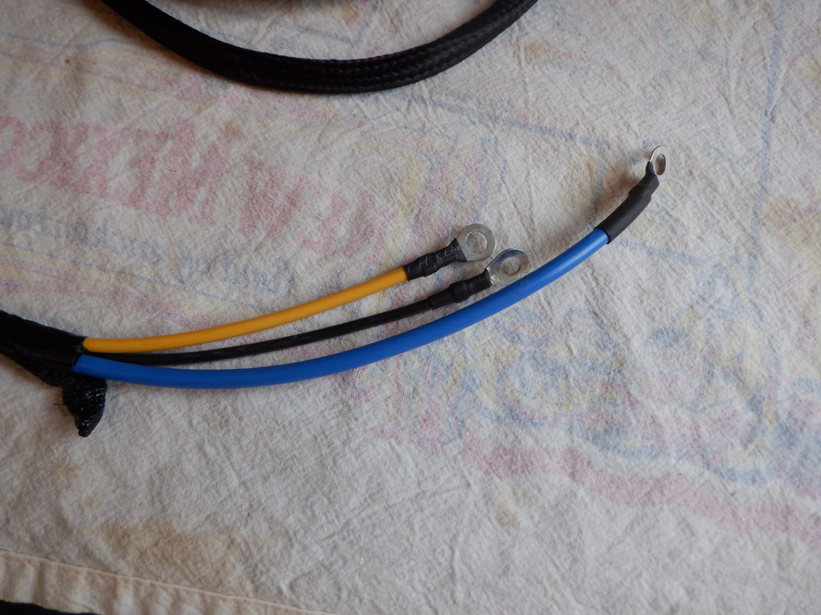 FARMALL MODEL H & HV MAIN HARNESS. # 354257R91. BRAIDED. SEE DETAILS & PICS.