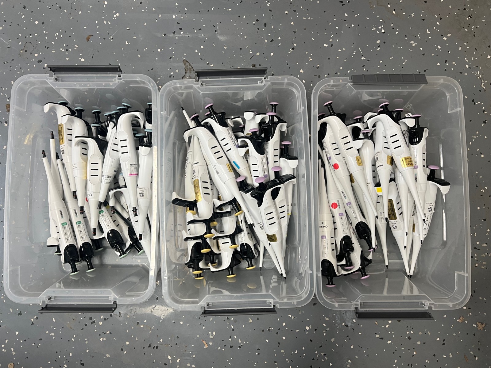 Integra Evolve single/8/12 multiple channel pipette U Pick Size