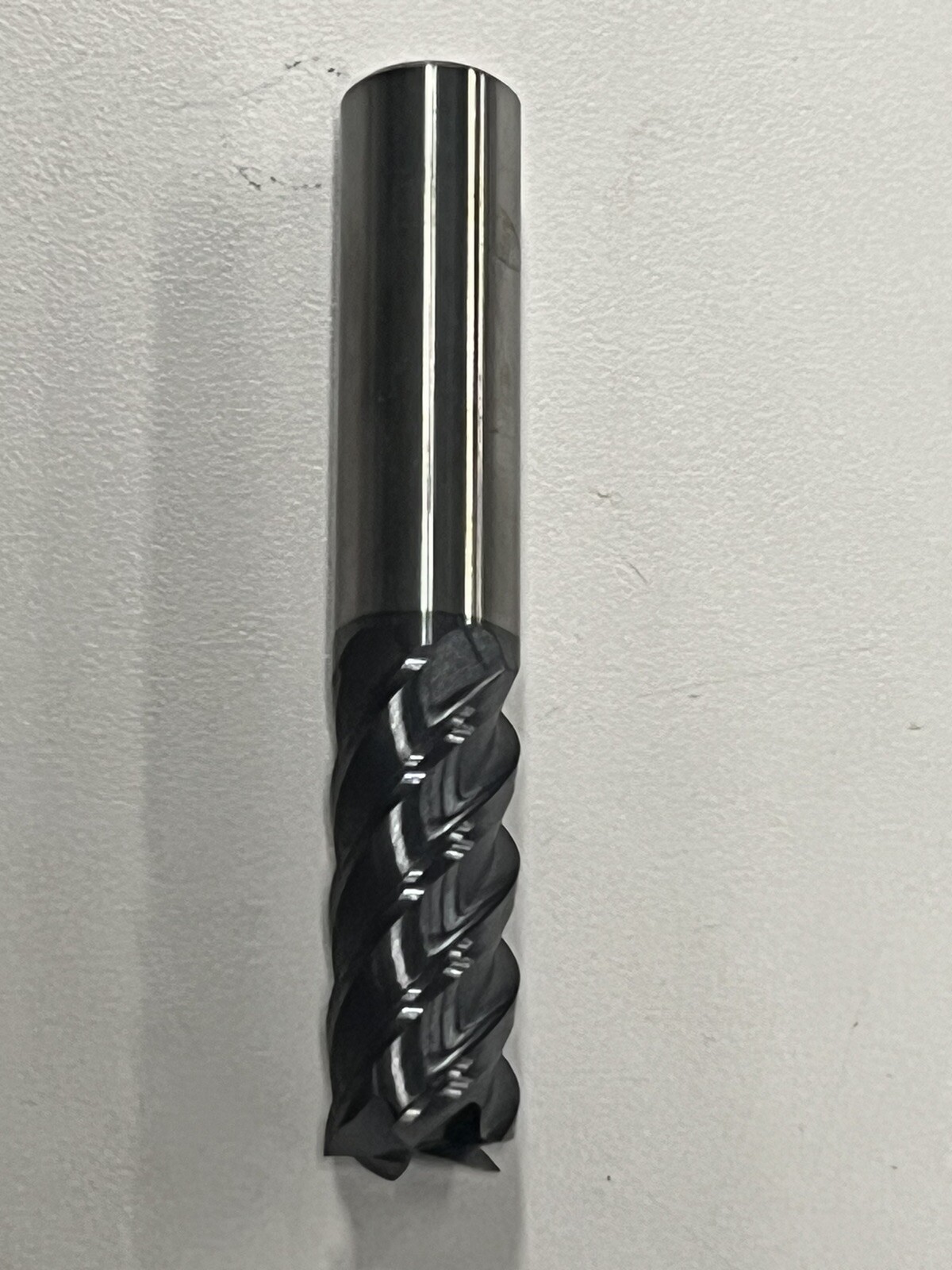 1/2” 5 Flute Square End Solid Carbide End Mill AlTiN Coated USA Made (10 Pieces)