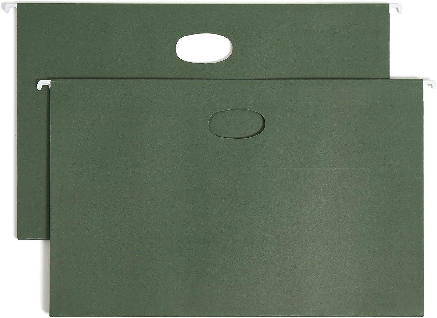 Smead 64318 Hanging File Pockets Legal 1-3/4 Expansion Green 25/Box