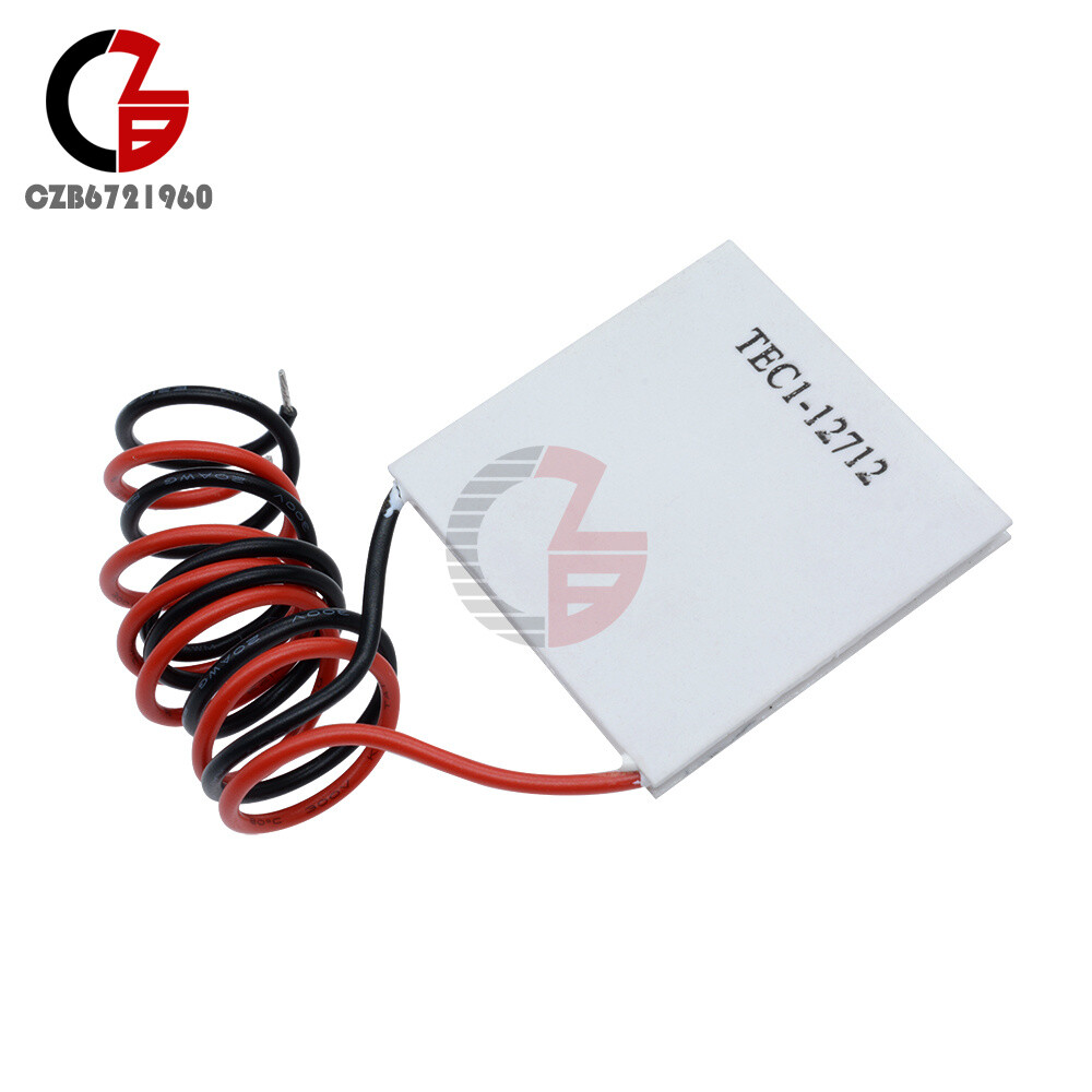 TEC1 12703~12715 Heatsink Thermoelectric Cooler Cooling Peltier Plate 40x40mm