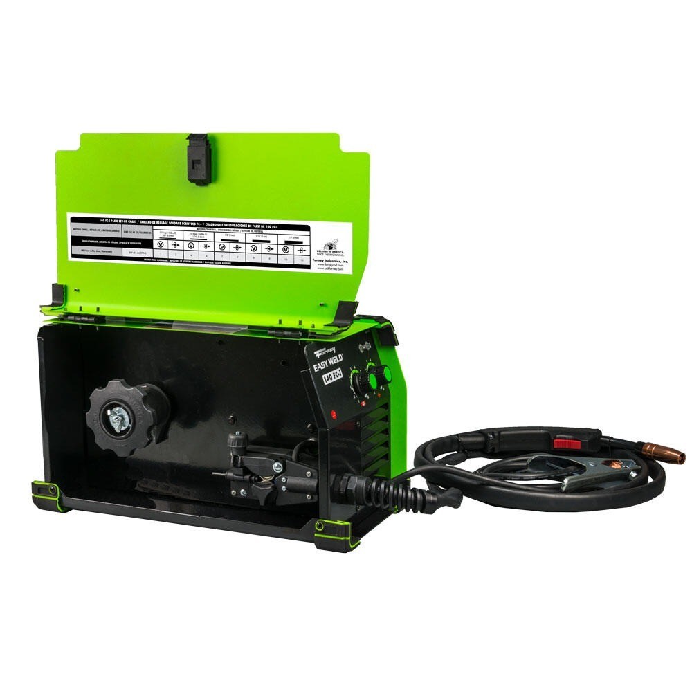 120V Flux Core Wire Feed Welder 140 Amp Portable MIG Ready Welding Machine