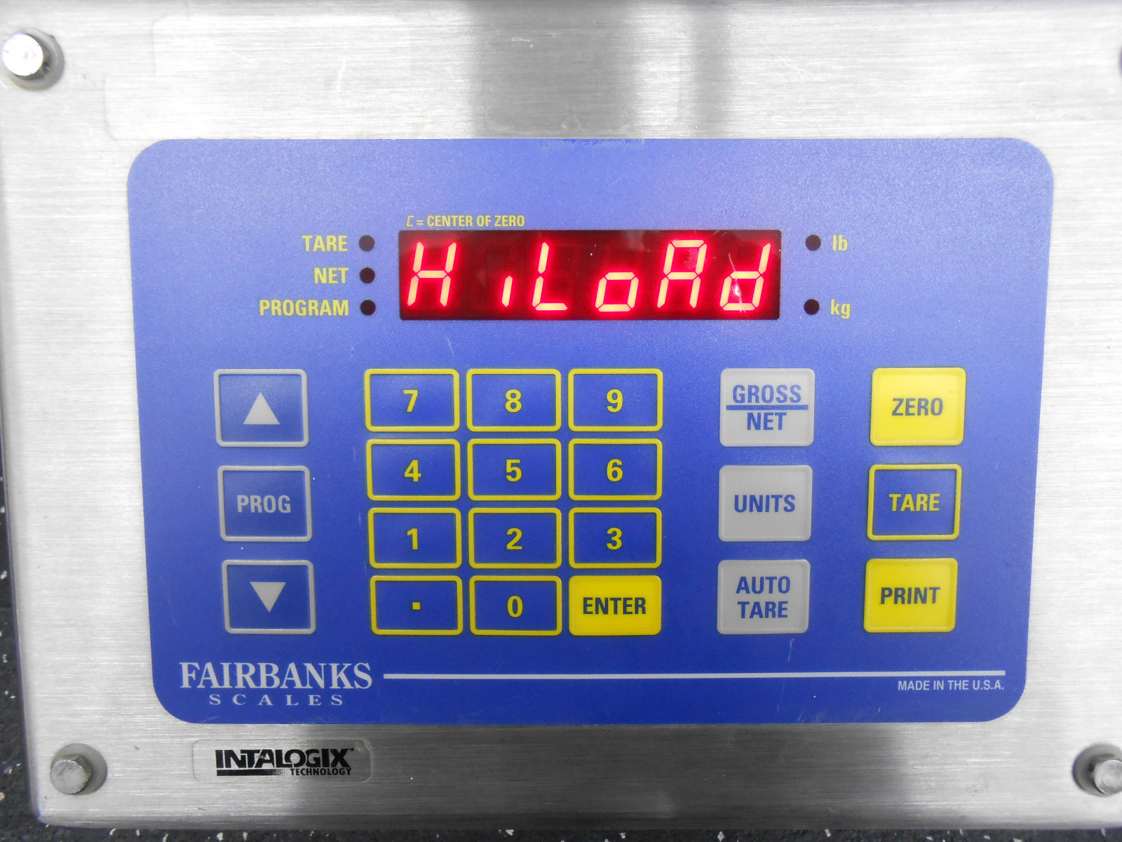FAIRBANKS SCALE IND-HR2400-Q1 WEIGHT SCALE HEAD UNIT CAPACITY OF 1000KGS