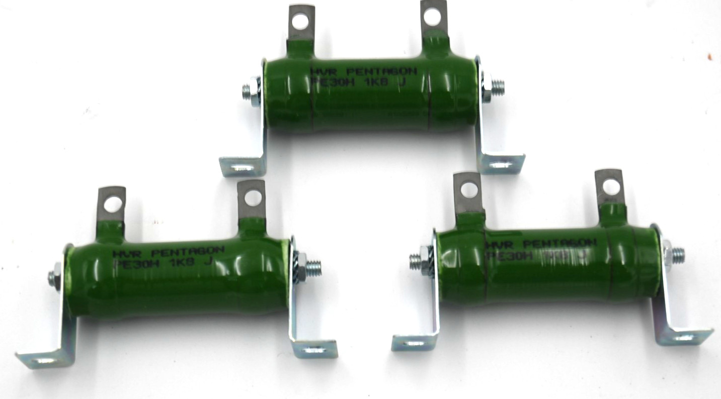 HVR PENTAGON PE30H 1K8 J High-Power Wire-Wound Resistor