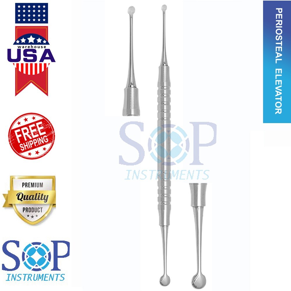 Dental Surgical Curette 2/4 Molt Periosteal Elevator by SOP Instruments