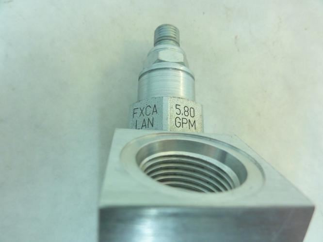 181630 New-No Box; Sun Hydraulics FXCA-LAN-GCJ5.80GPM Flow Control Valve Assy