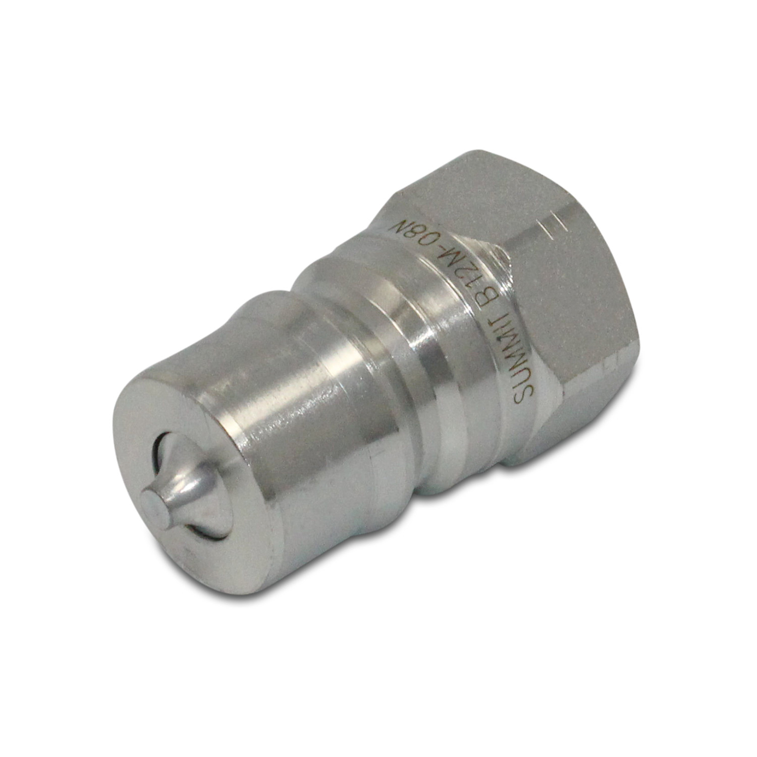 1/2″ NPT Thread Hydraulic Coupler Set ISO 7241-B Poppet Coupling Skid Steer