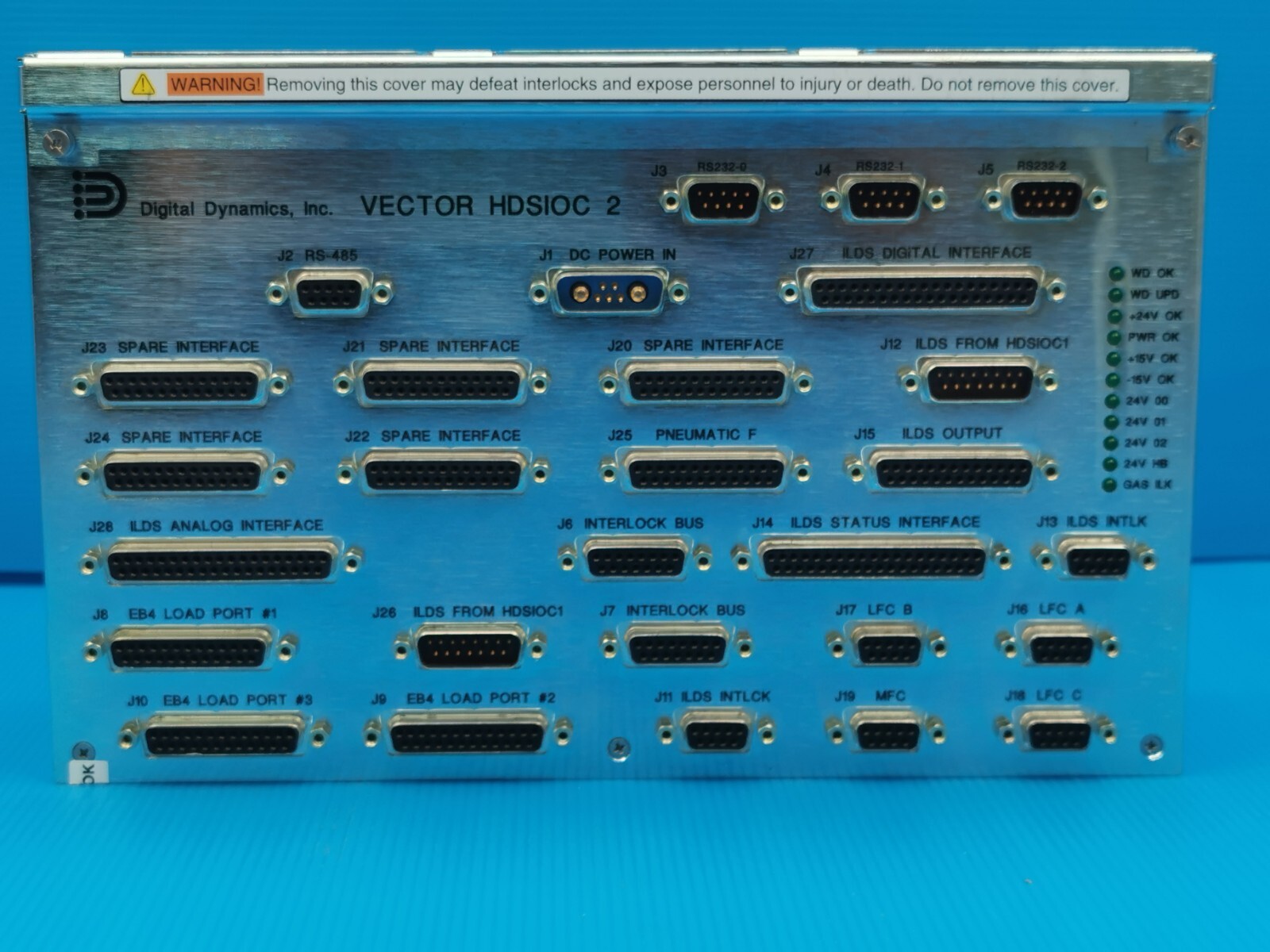 Lam Research CONTROLLER HDSIOC 2 VECTOR FIRMWARE VERSION 5.0 02-321648-00