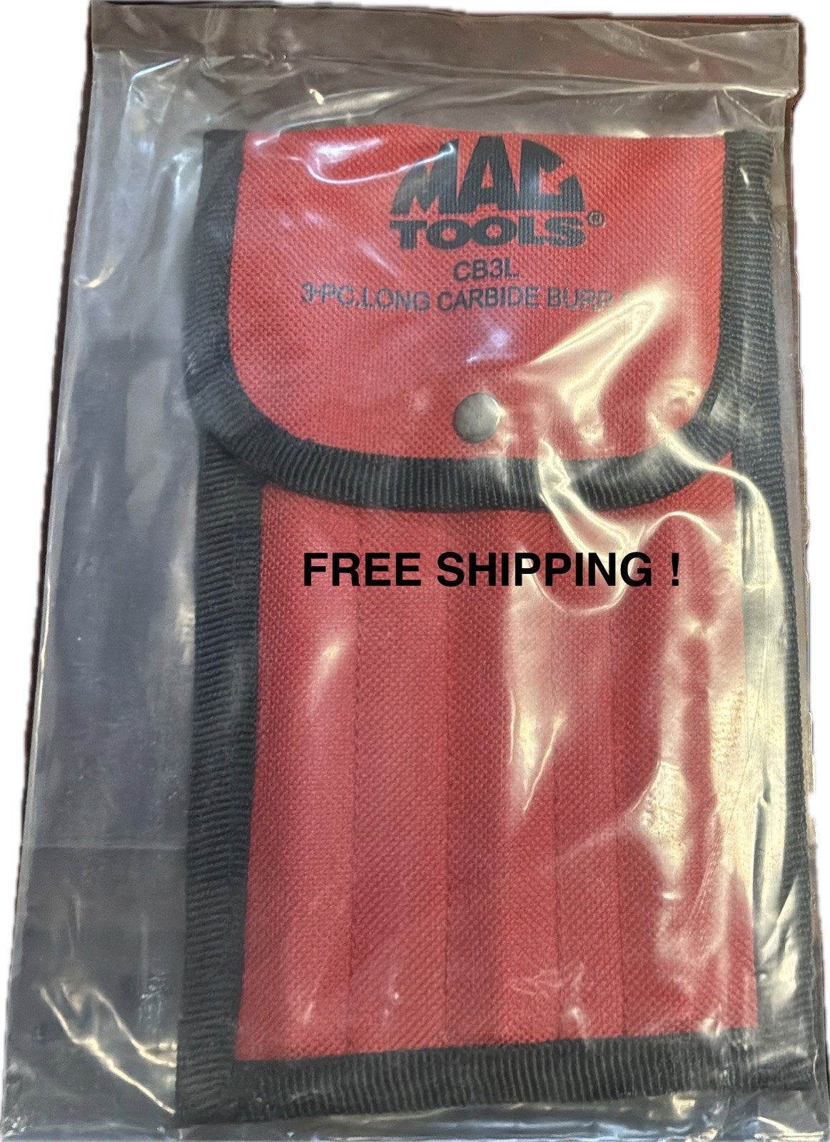 Mac Tools 3pc Long Carbide Burr Set for Steel FREE SHIPPING
