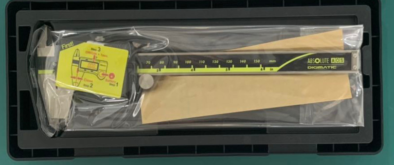Mitutoyo 500-196-30 Electronic Digital Caliper w Advanced Onsite Sensor, 0 to 6″