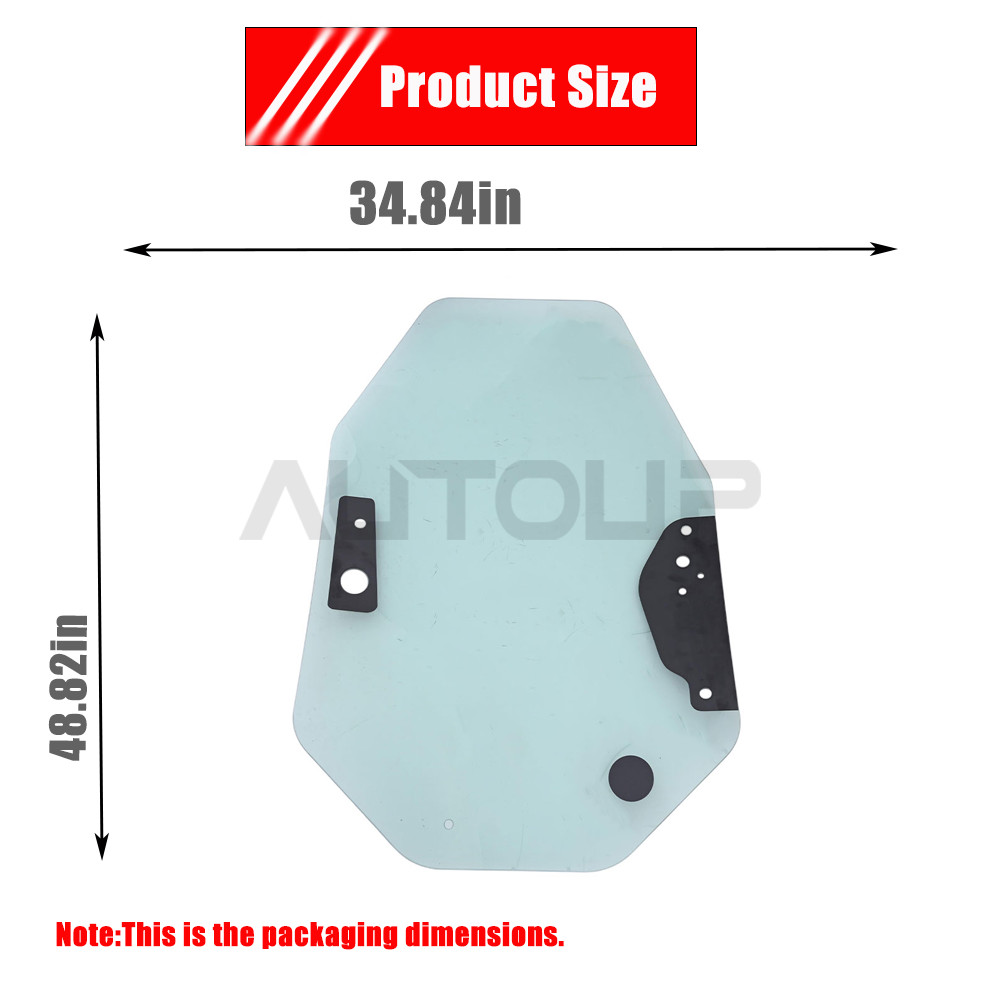 Front Door Glass 258-4071 2584071 For Caterpillar CAT Loader 246C 256C 262C 272C