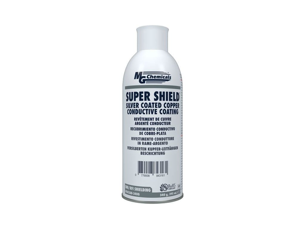 MG Chemicals 843AR-340G – Super Shield Conductive Paint, Silver-Coated Copper,