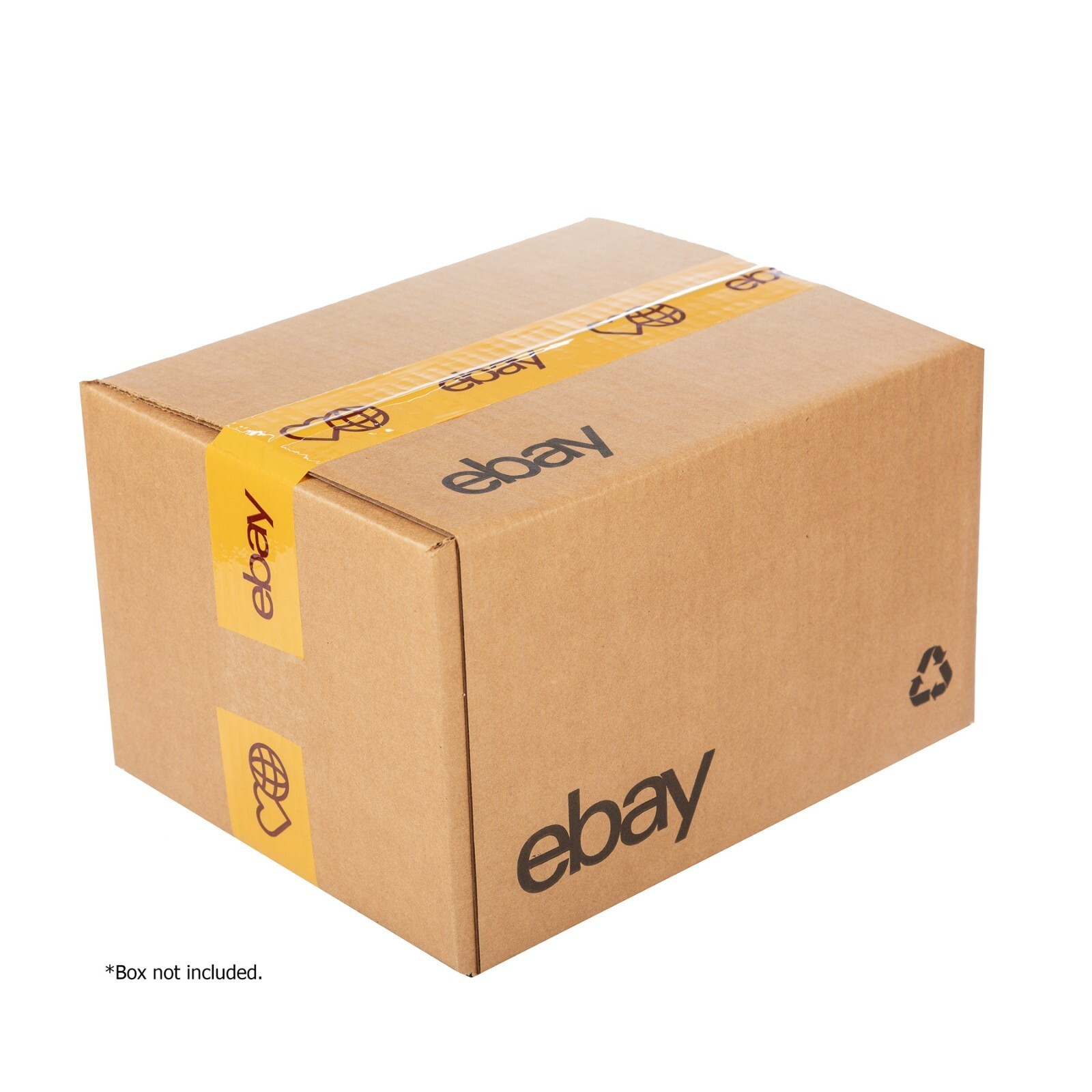 One Roll 2″ x 75 yds Official eBay Branded Shipping Packing Package Carton Tape
