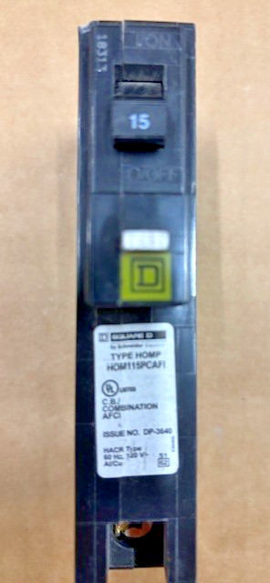 Square D HOM115PCAFI Circuit Breaker
