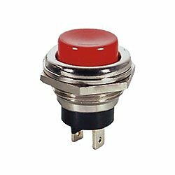 SPST Normally Closed Push Button Switch – Short