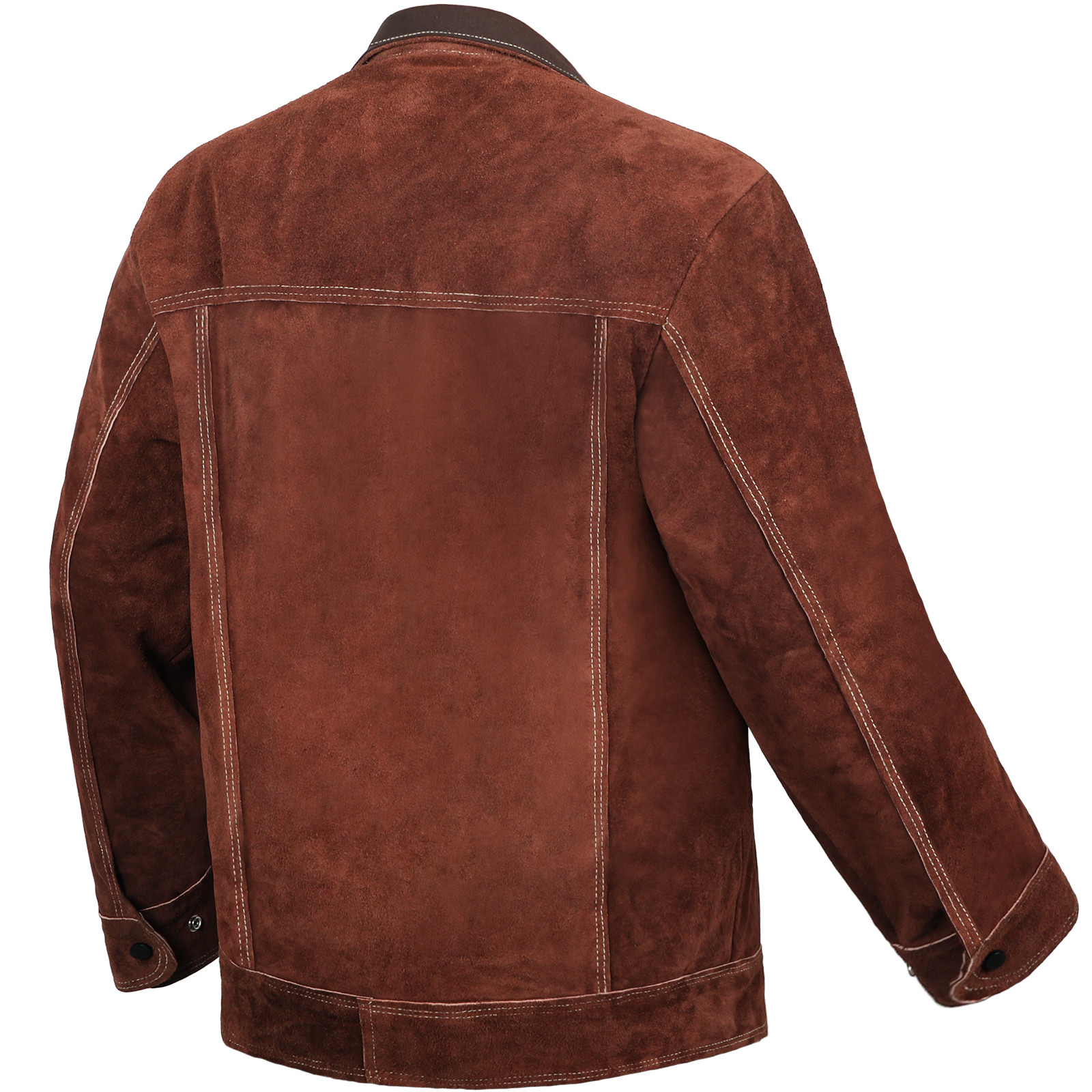 ARCCAPTAIN Leather Welding Jacket Heavy Duty Welder Jackets S/M/L/XL/XXL Size