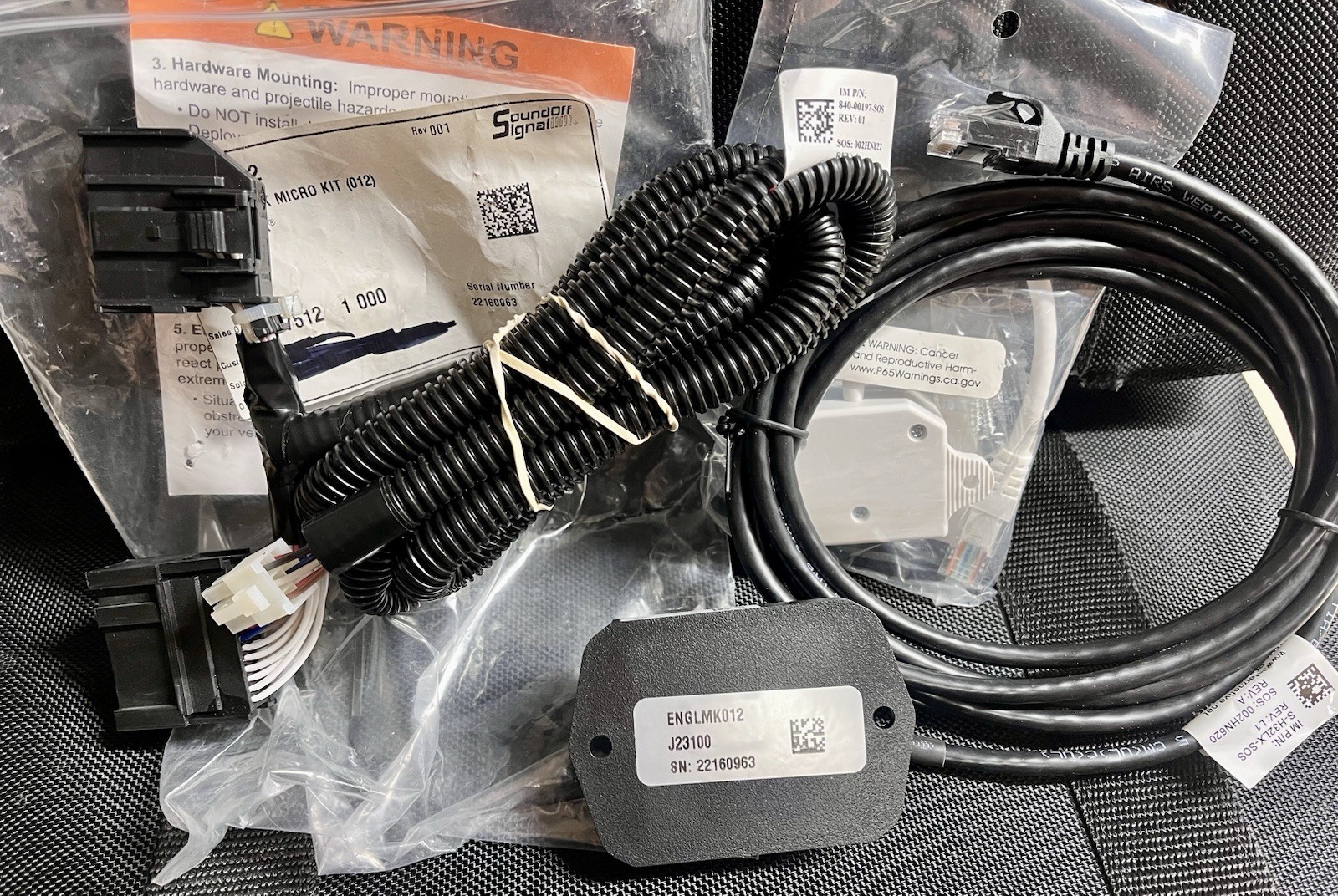 New Soundoff Signal ENGLMK012 bluePRINT Link Micro Kit For Ford Vehicles