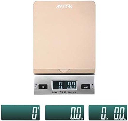 Modern 65LB x 0.1OZ Shipping Scale with LCD – Perfect for Packages & Envelopes