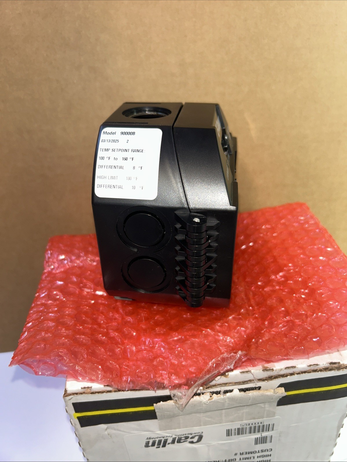 CARLIN 90000B2S Bock Residential Temperature Range Service Pak – Dual limit