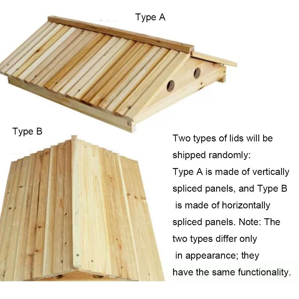 Automatic Honey Beehive Kit Beehive House with 7pcs Auto Ooze Beekeeping Frames