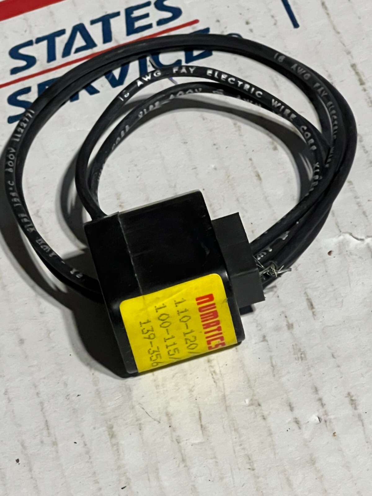numatics 139-356 nos no packaging 120v