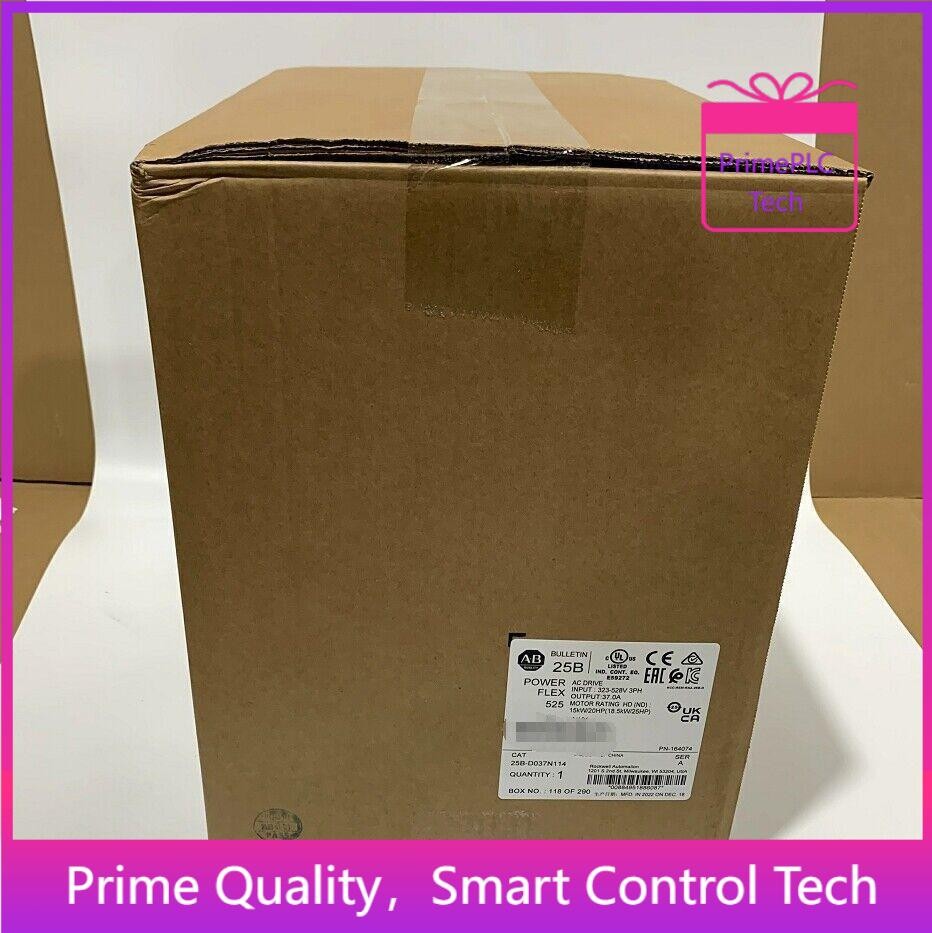 New Factory Sealed 25B-D037N114 / A PowerFlex 525 18.5kW 25Hp AC Drive AB