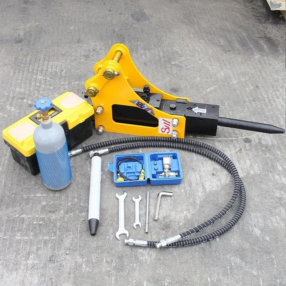 Upgraded Hydraulic Breaker Hammer For 0.8-2Ton Mini Excavator Attachments USA