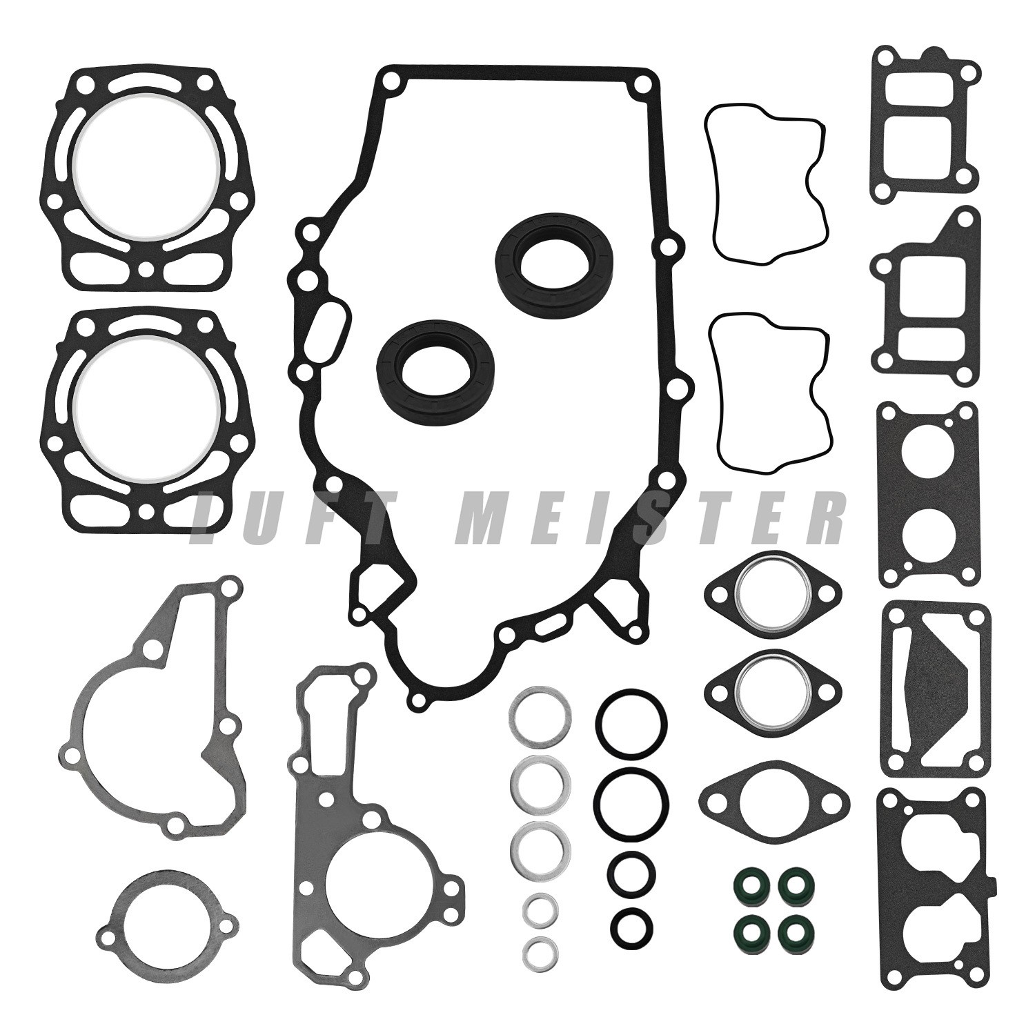 For John Deere 445 425 F911 Kawasaki FD620 D FD661 D Engine Rebuild Gasket Set