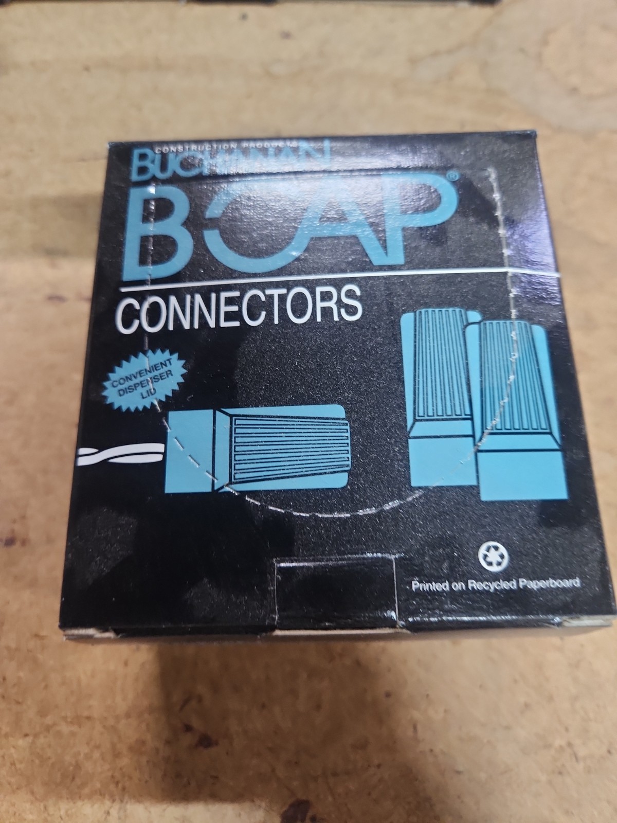 Wire Connector Buchanan B4-1 B-Cap ~ ~14-6 Awg, Blue-Gray, 25/Box Made In USA